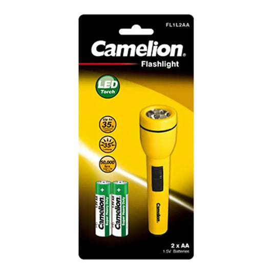 Camelion FL3L2AA2R6P 3 LED Power Flashlight