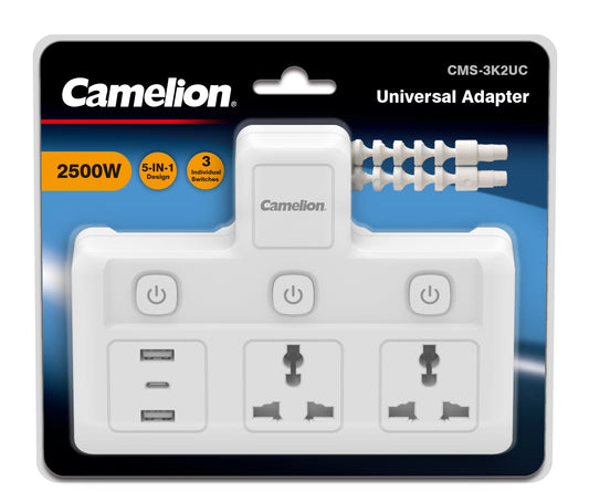 Camelion Universal Adapter CMS-3K2UC